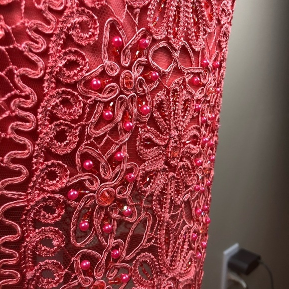 Sue Wong Nocturne Strapless Beaded Dress Size 4. - Picture 6 of 13